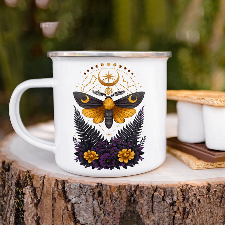 Constellation Moth Camp Mug