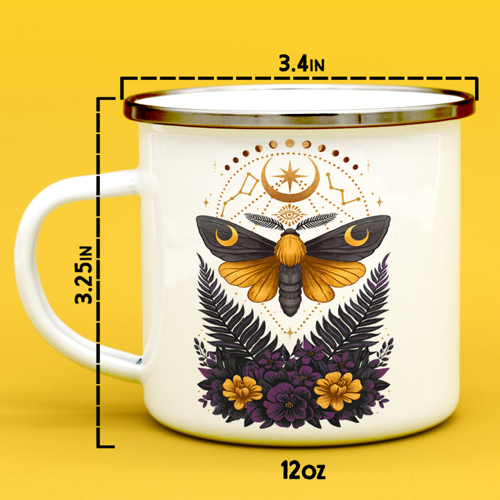 Constellation Moth Camp Mug