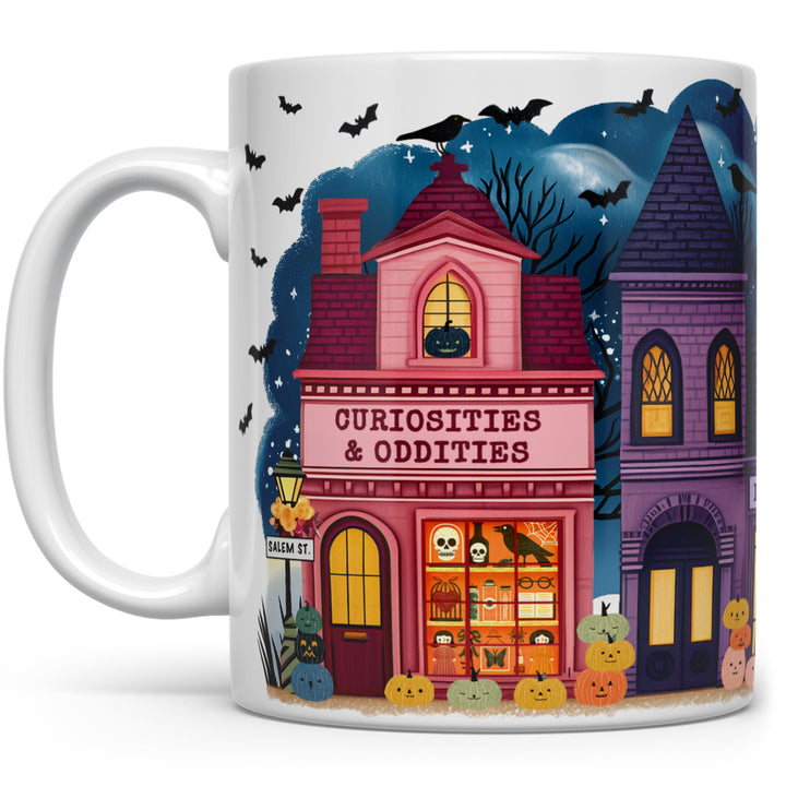 Halloween Storefronts Mug