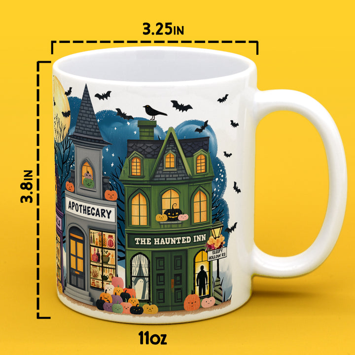 Halloween Storefronts Mug
