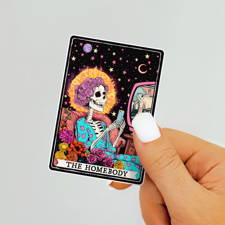 The Homebody Tarot Sticker