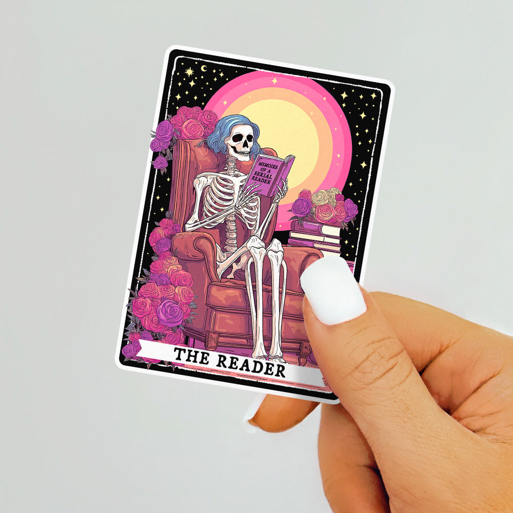 The Reader Tarot Sticker