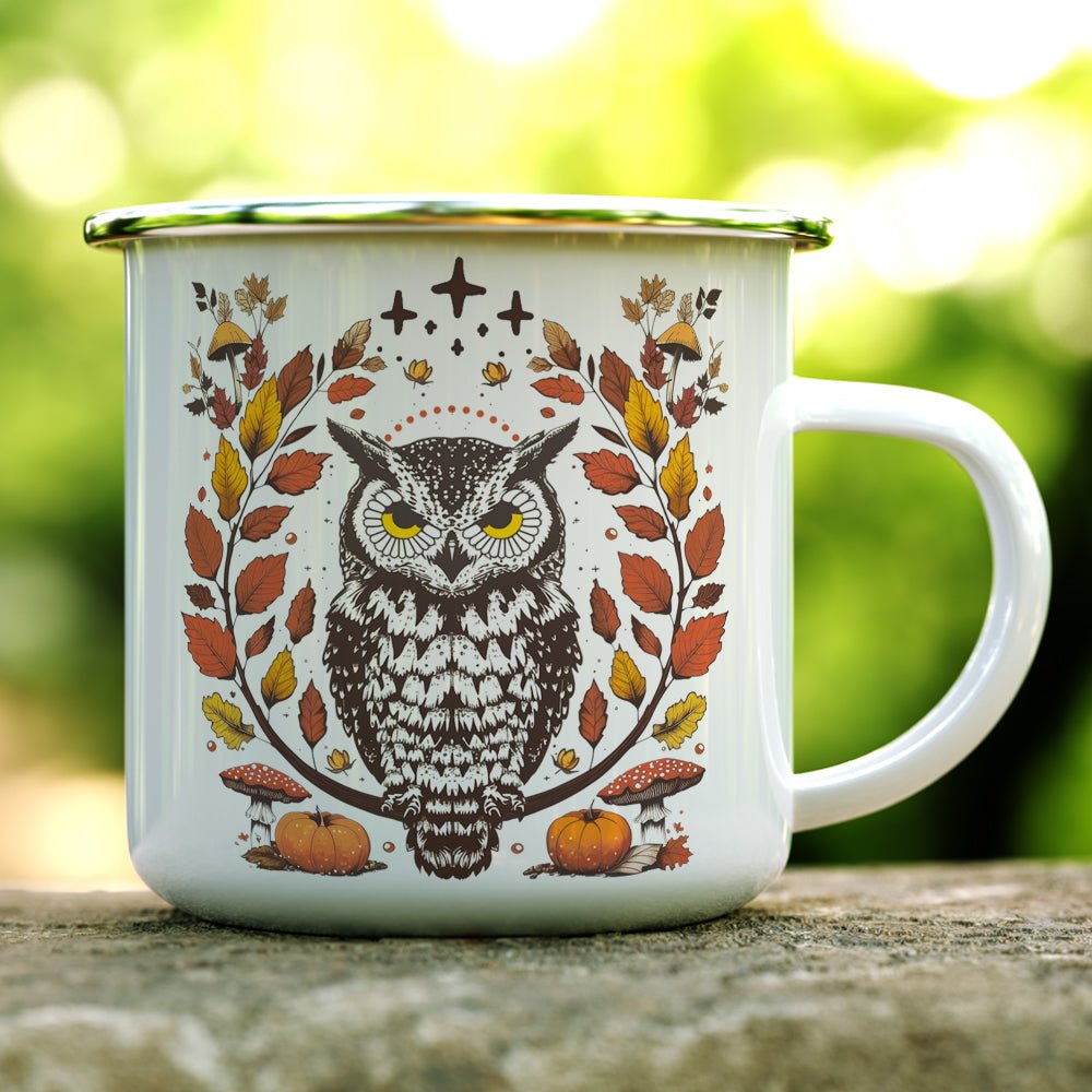 Autumn Owl Camp Mug - Loftipop