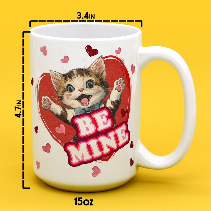 Be Mine Cat Mug - Loftipop