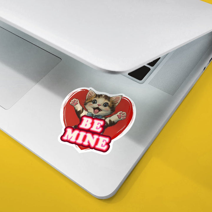 Be Mine Cat Sticker - Loftipop