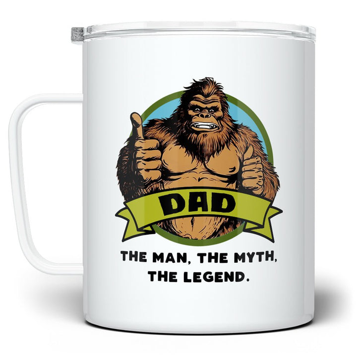 Bigfoot Dad Insulated Travel Mug - Loftipop