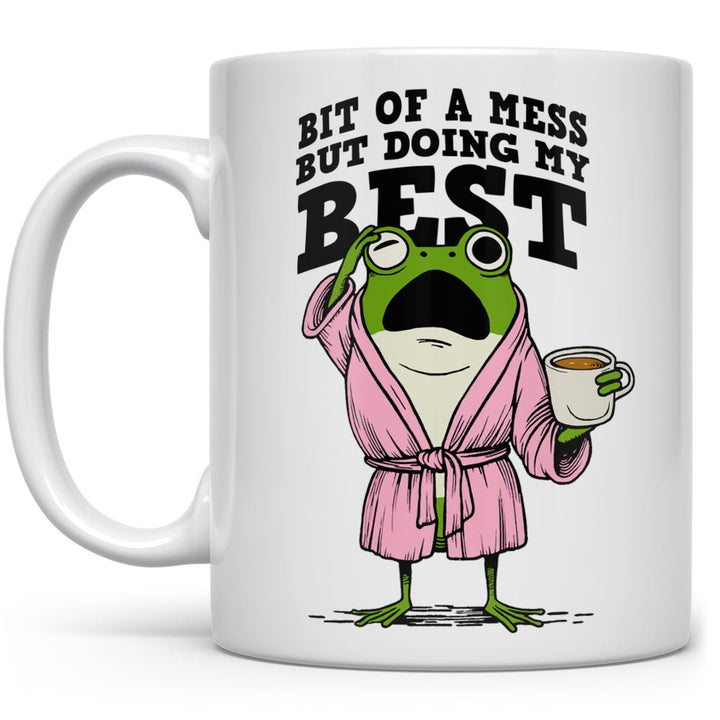 Bit of a Mess But Doing My Best Frog Mug - Loftipop