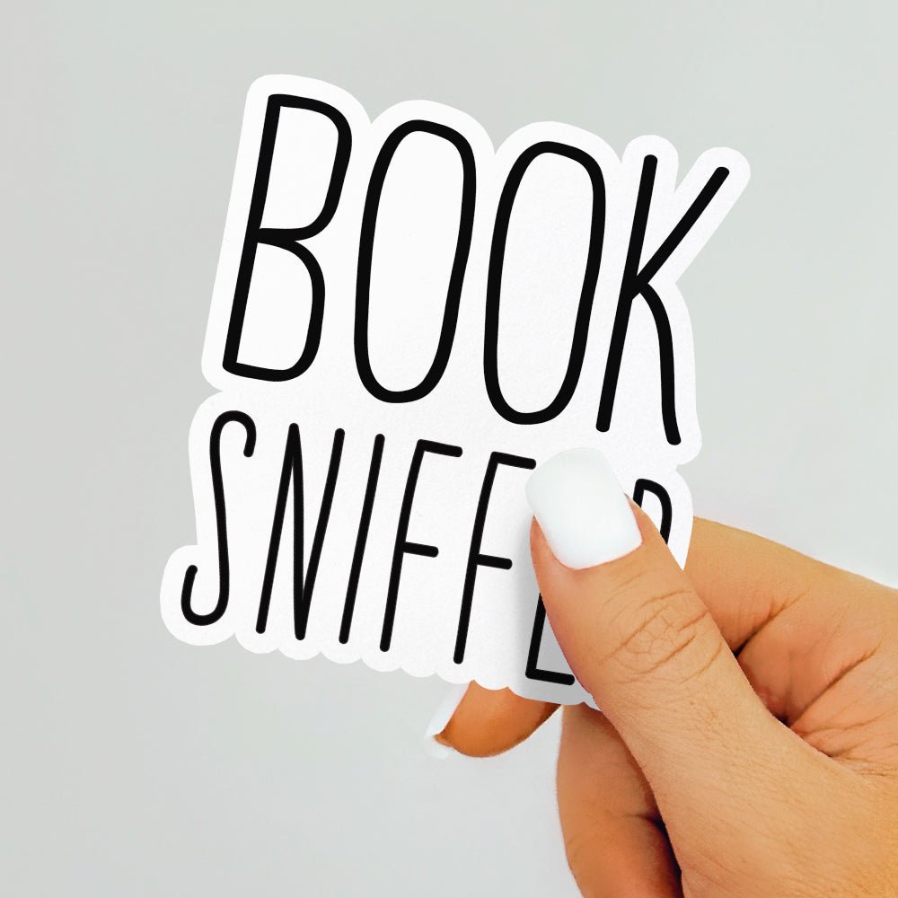 Book Sniffer Sticker - Loftipop