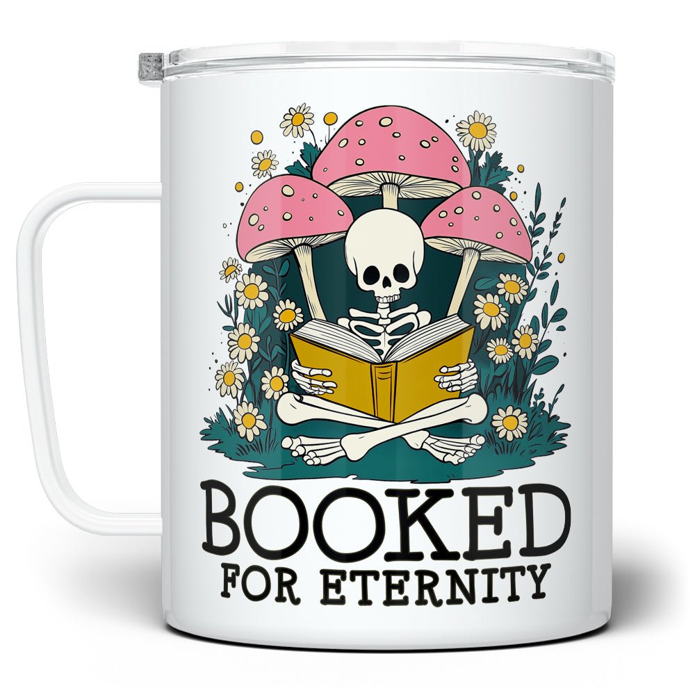 Booked For Eternity Insulated Travel Mug - Loftipop