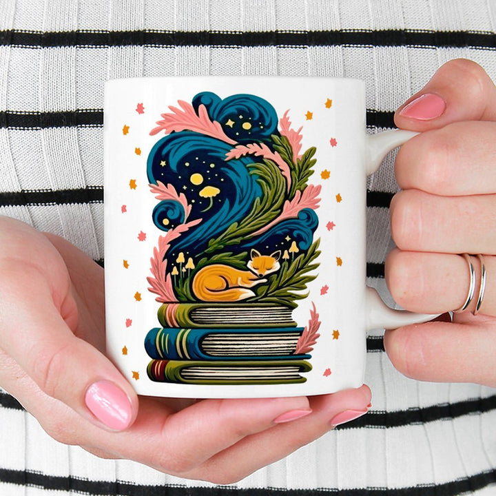 Bookish Fox Mug - Loftipop