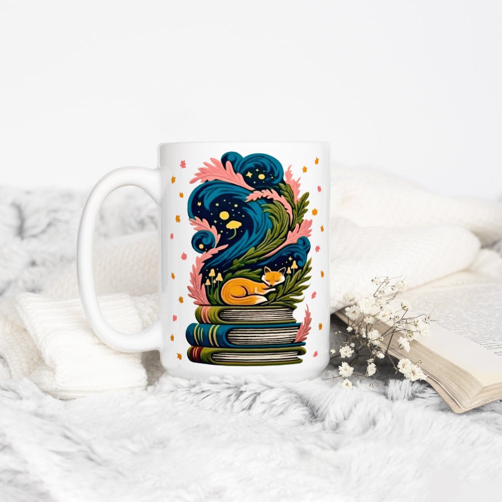 Bookish Fox Mug - Loftipop