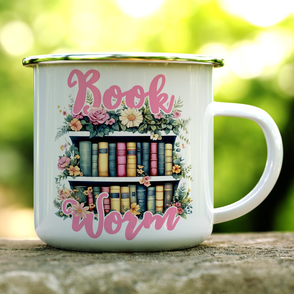 Bookworm Camp Mug - Loftipop