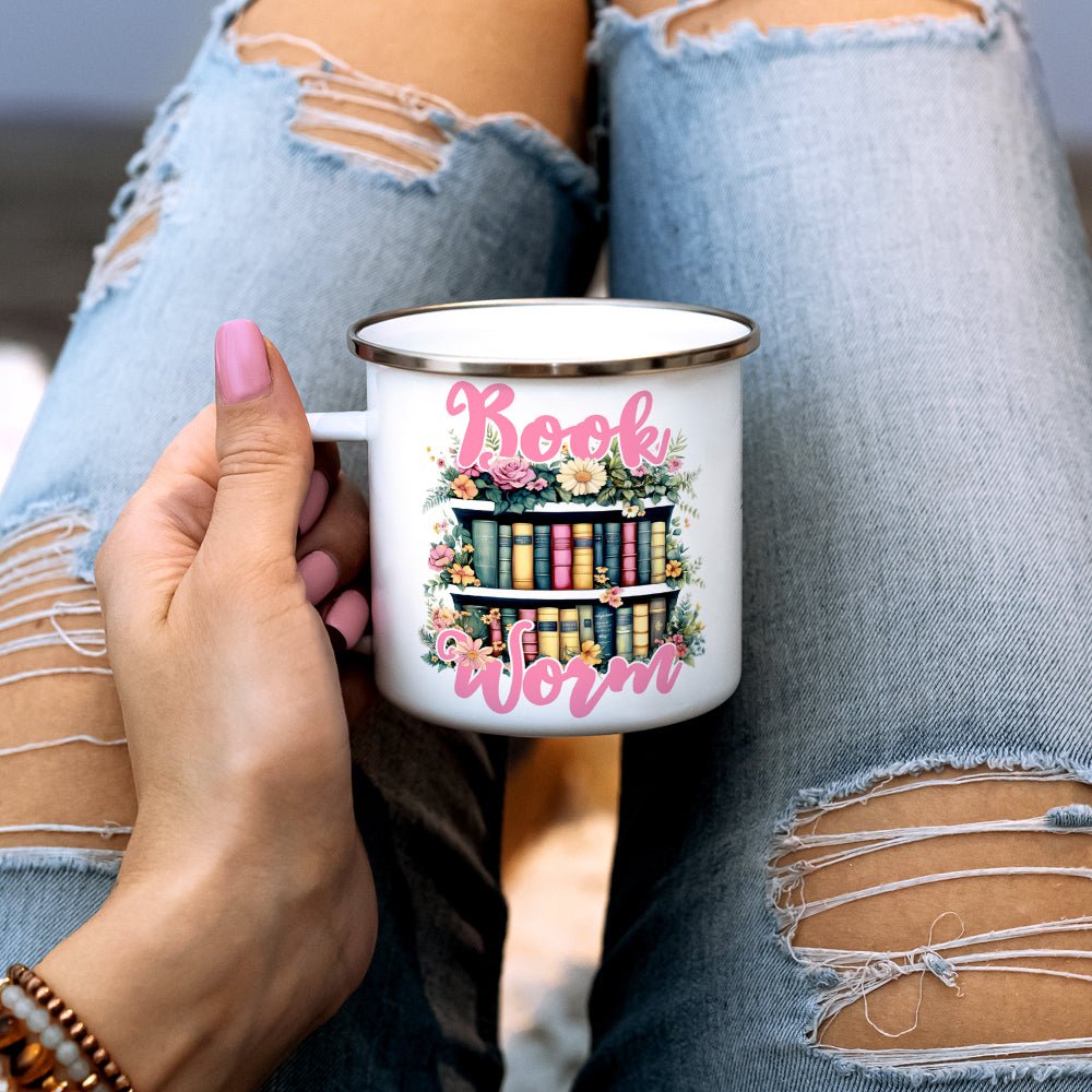 Bookworm Camp Mug - Loftipop