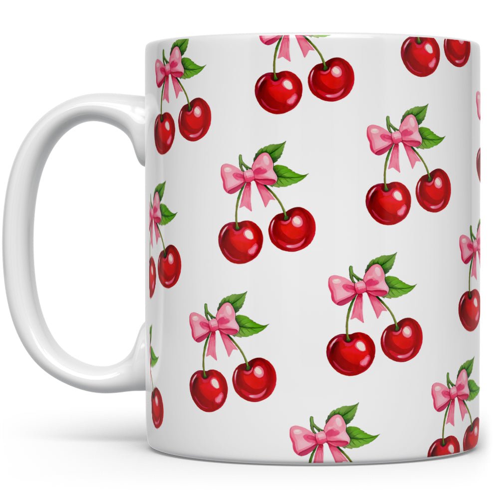 Cherry Bows Mug - Loftipop