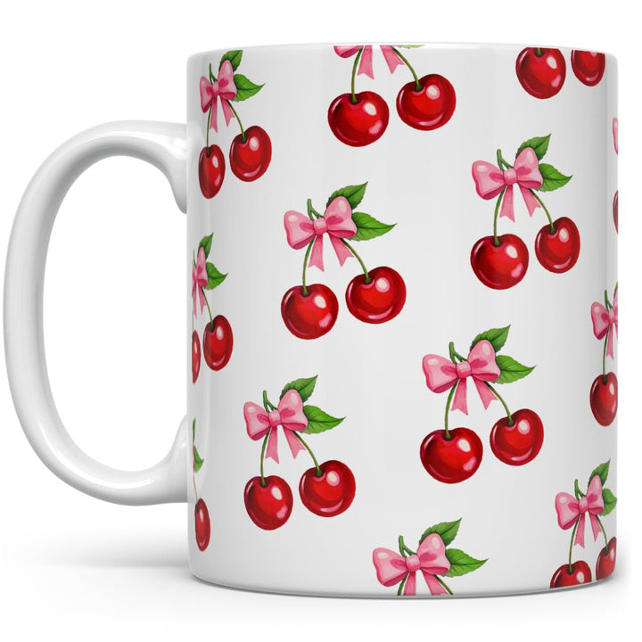 Cherry Bows Mug - Loftipop