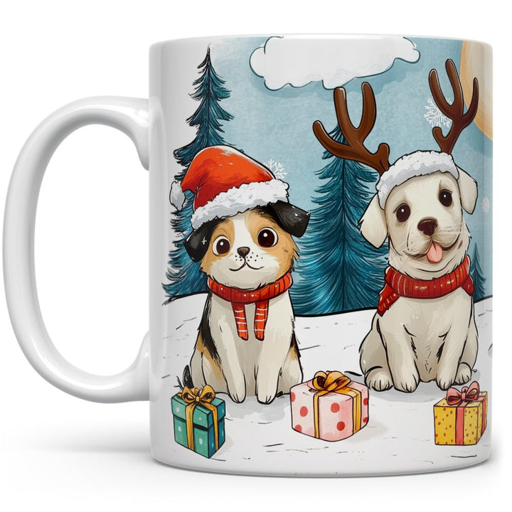 Christmas Dogs Mug - Loftipop