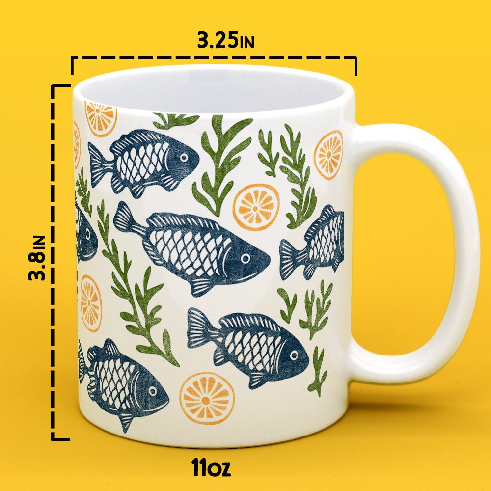 Coastal Fish Mug - Loftipop