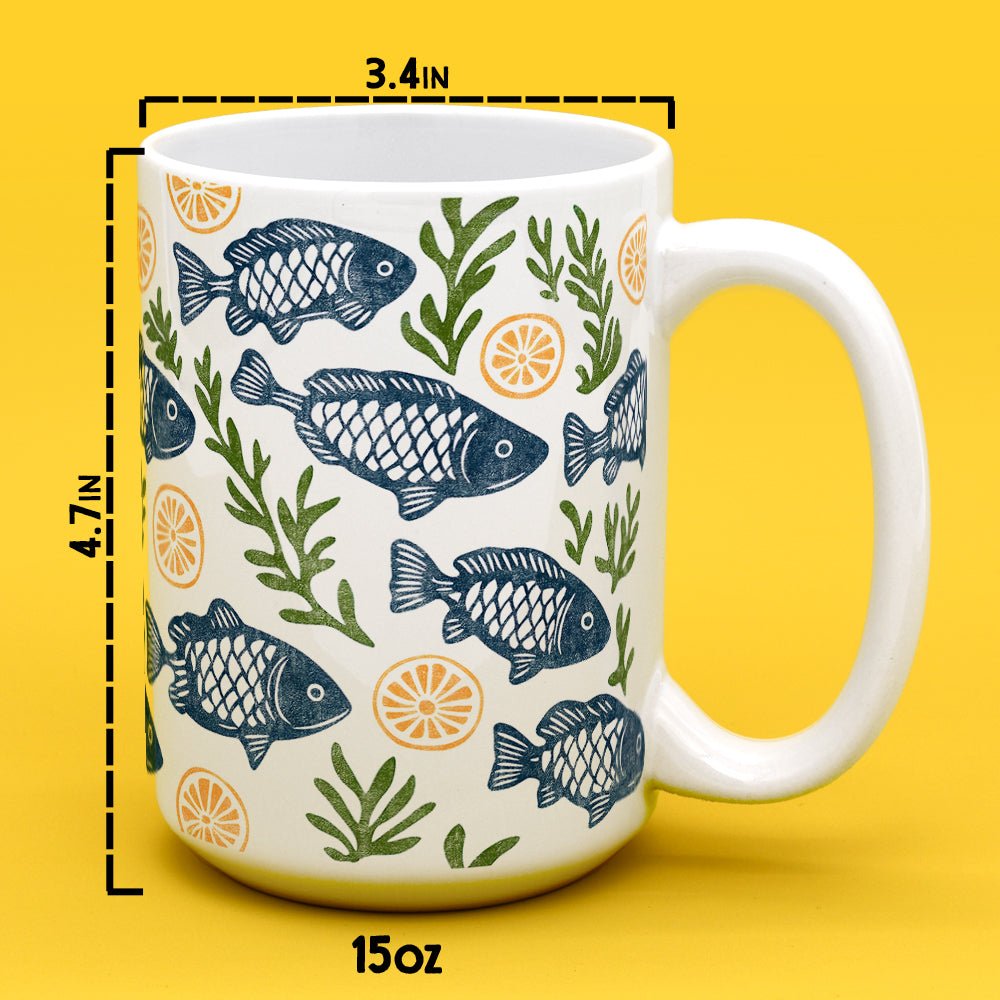 Coastal Fish Mug - Loftipop