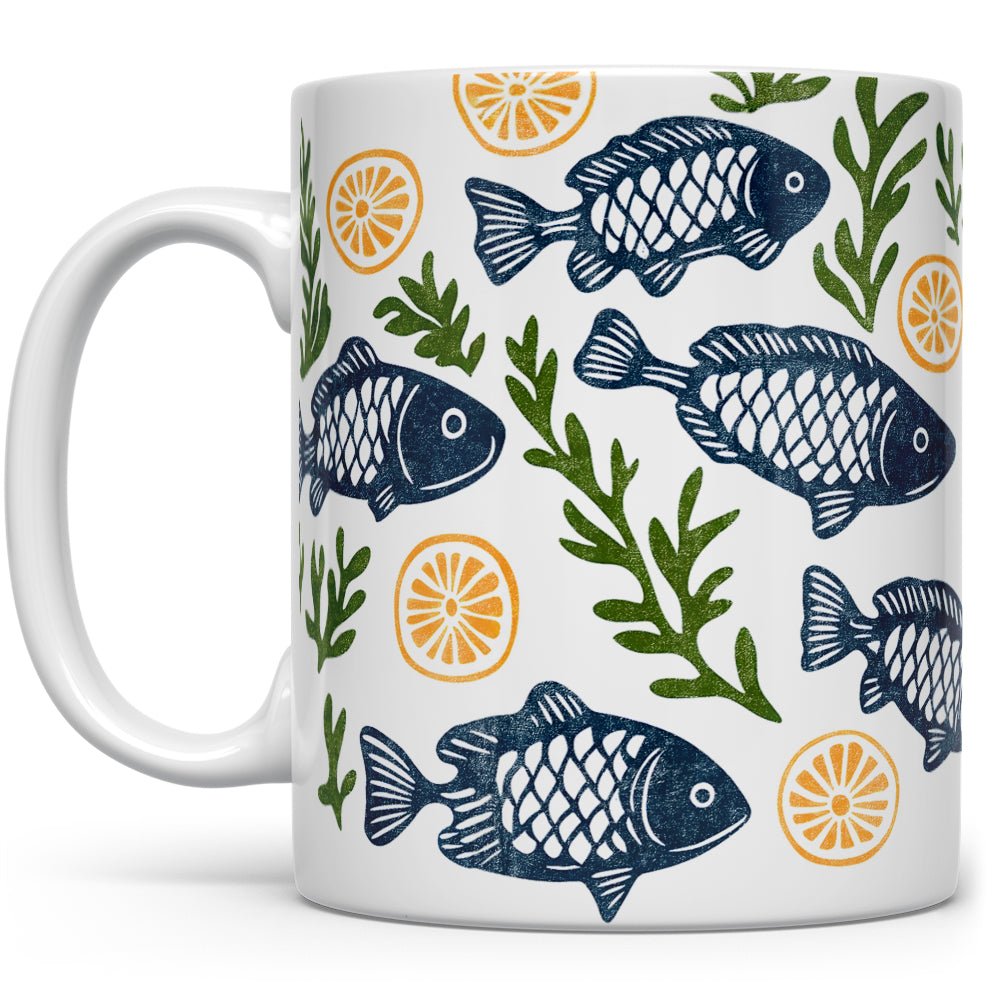 Coastal Fish Mug - Loftipop