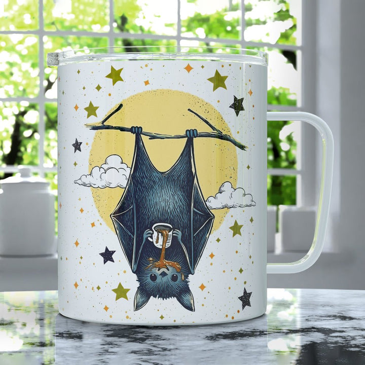 Coffee Bat Insulated Travel Mug - Loftipop