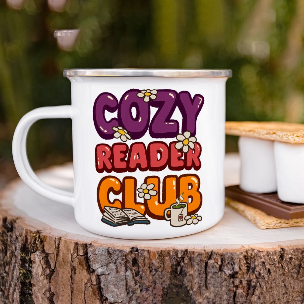 Cozy Reader Club Camp Mug - Loftipop