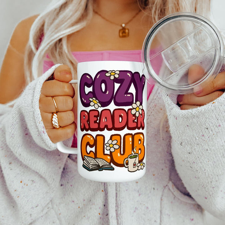 Cozy Reader Club Insulated Travel Mug - Loftipop