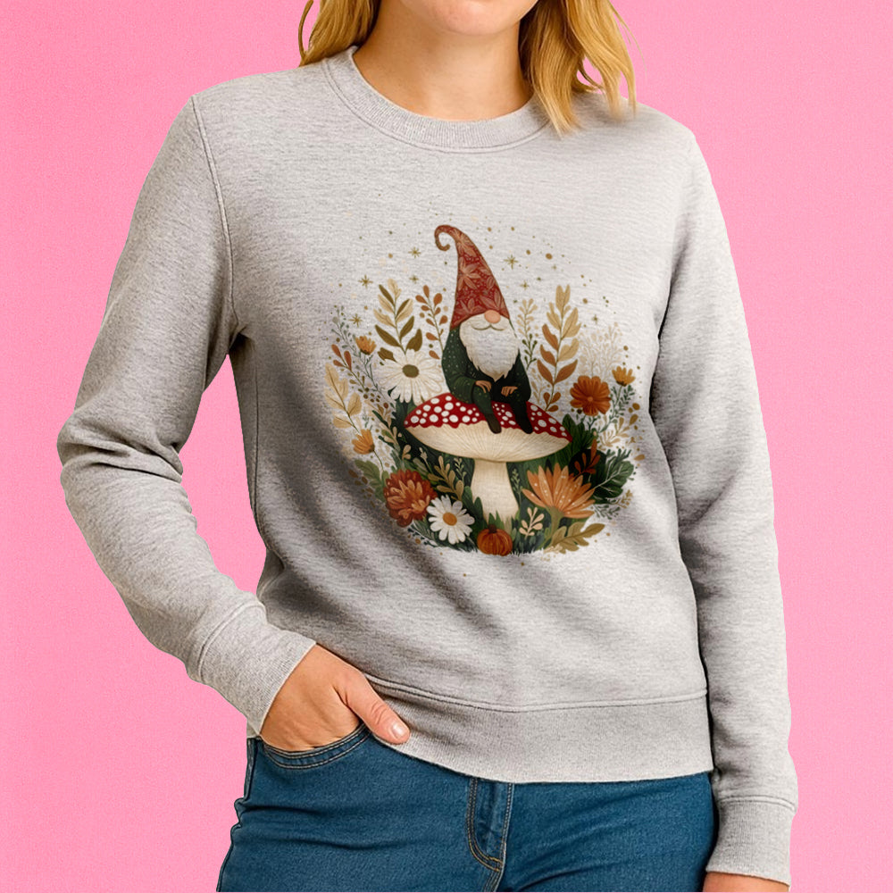 Fall Gnome Crewneck Sweatshirt