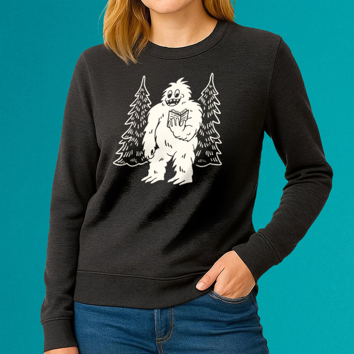 Bookish Yeti Crewneck Sweatshirt