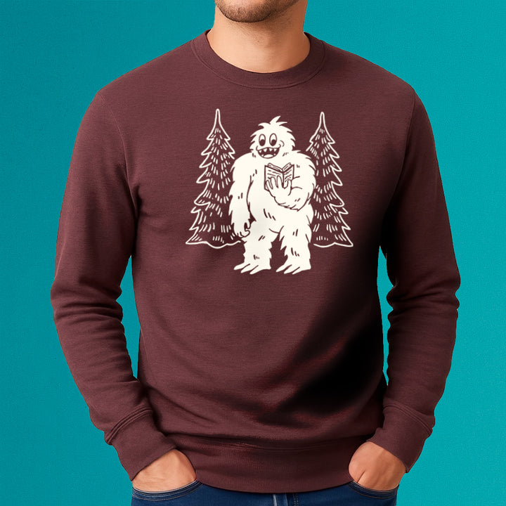 Bookish Yeti Crewneck Sweatshirt