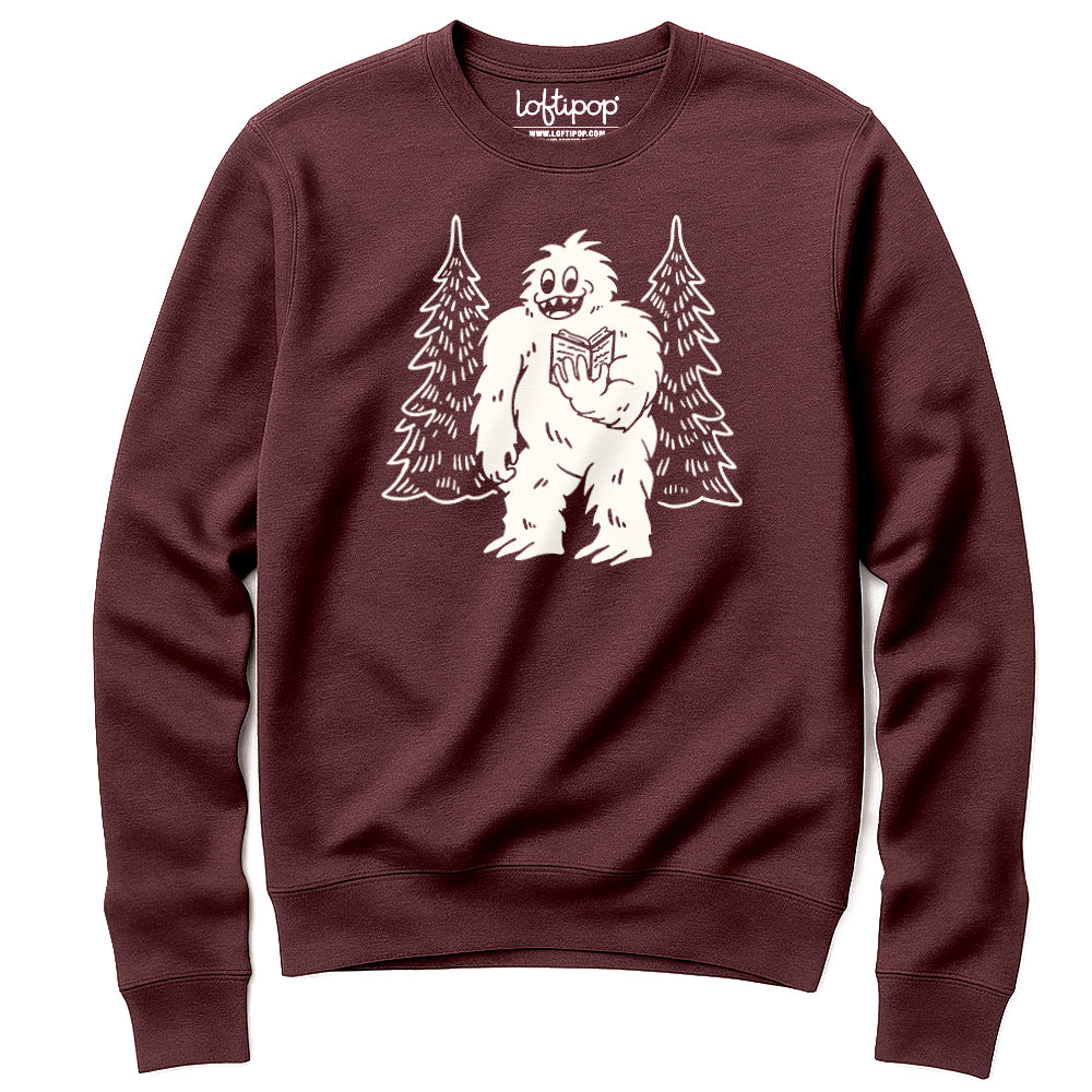 Bookish Yeti Crewneck Sweatshirt