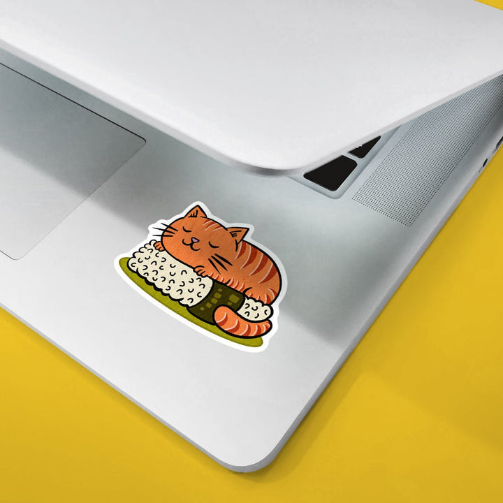 Cute Sushi Cat Sticker - Loftipop
