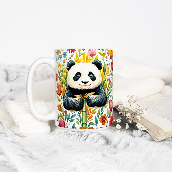 Floral Panda Mug - Loftipop