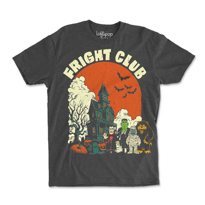 Fright Club Crewneck T-Shirt - Loftipop
