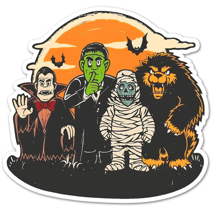 Fright Club Sticker - Loftipop