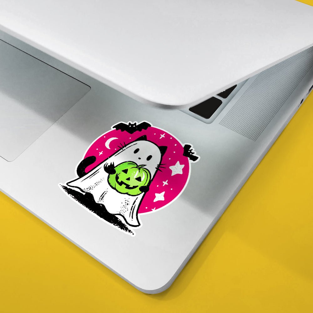 Ghost Kitty Sticker - Loftipop