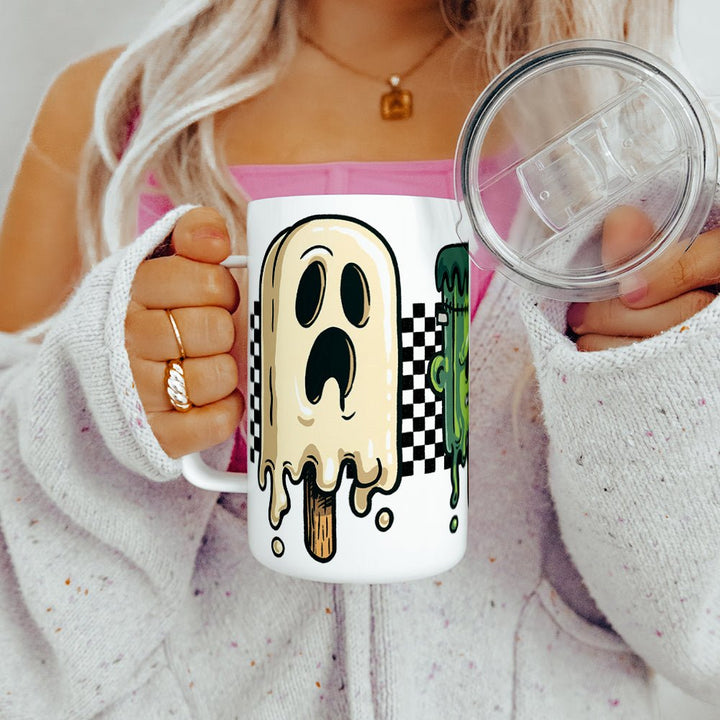 Halloween Popsicles Insulated Travel Mug - Loftipop