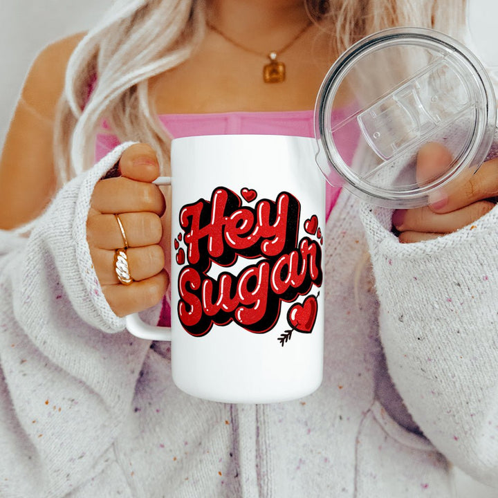 Hey Sugar Insulated Travel Mug - Loftipop