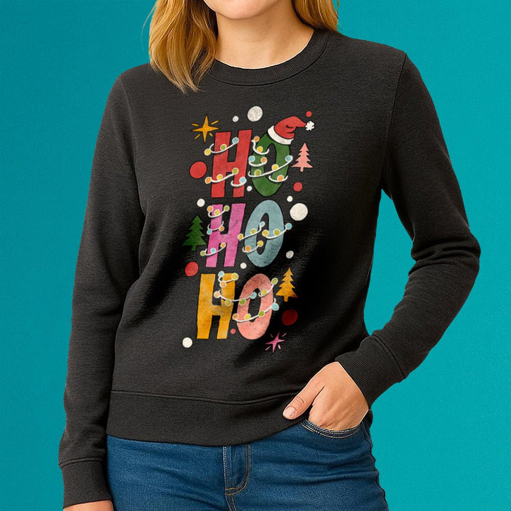 HO HO HO Crewneck Sweatshirt - Loftipop