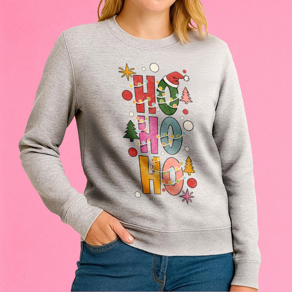 HO HO HO Crewneck Sweatshirt - Loftipop