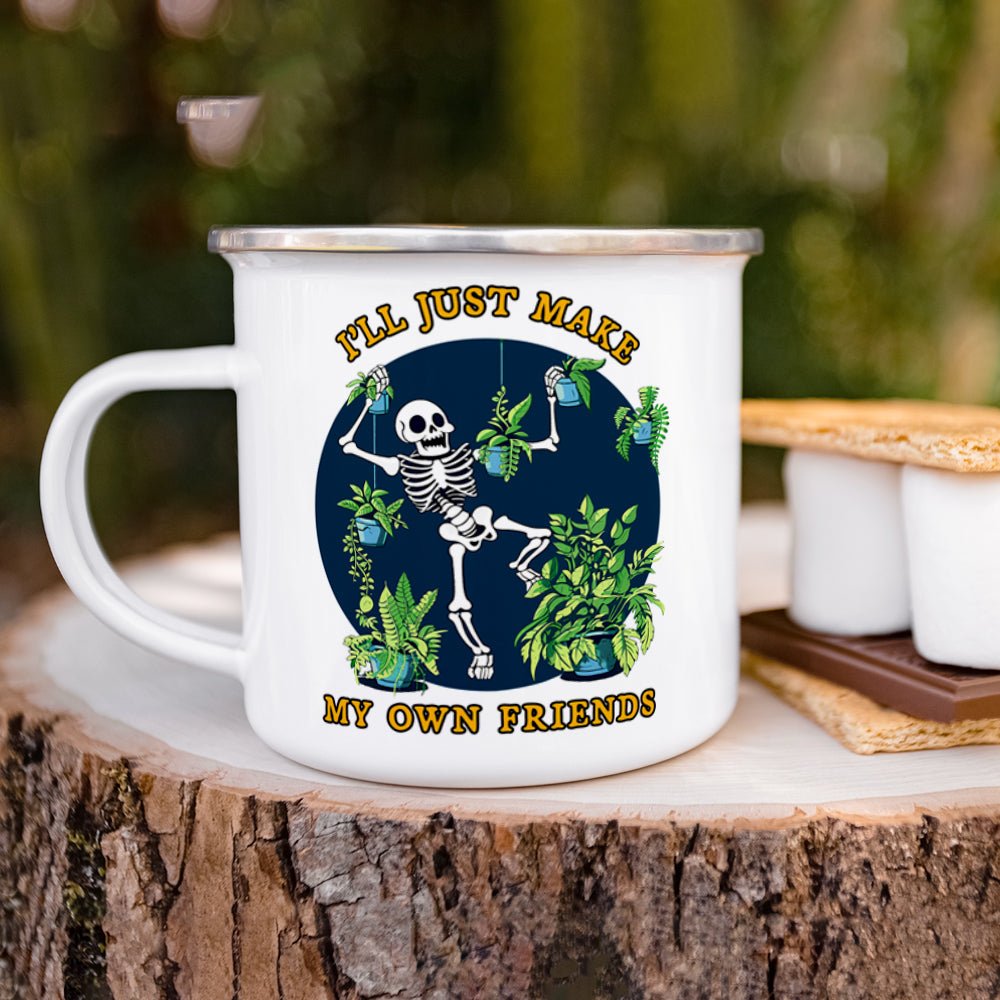 I'll Just Make My Own Friends Camp Mug - Loftipop