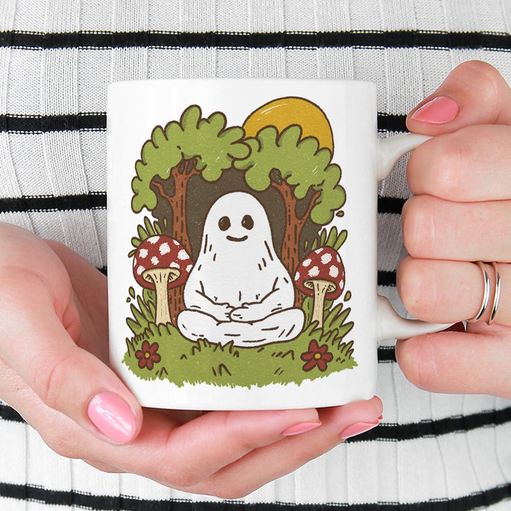 Meditating Ghost Mug - Loftipop