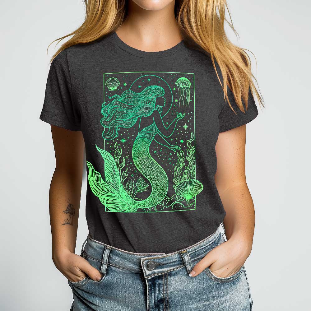 Mermaid Crewneck Tshirt - Loftipop