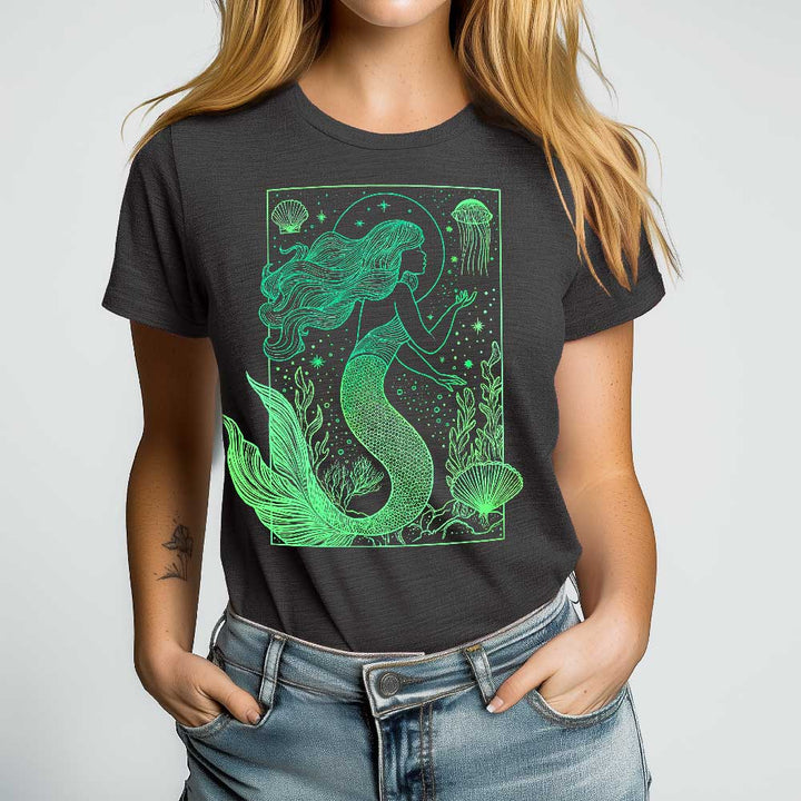 Mermaid Crewneck Tshirt - Loftipop