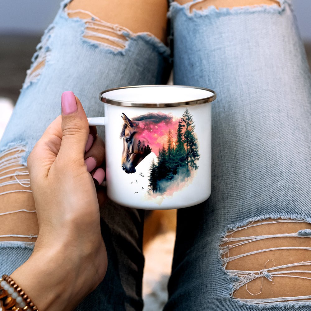 Nature Horse Camp Mug - Loftipop