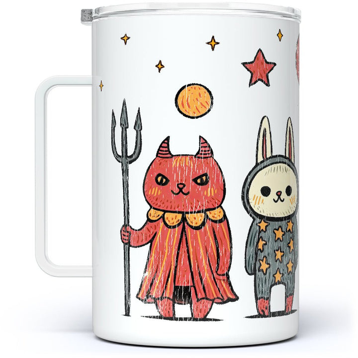 Occult Vintage Animals Insulated Travel Mug - Loftipop