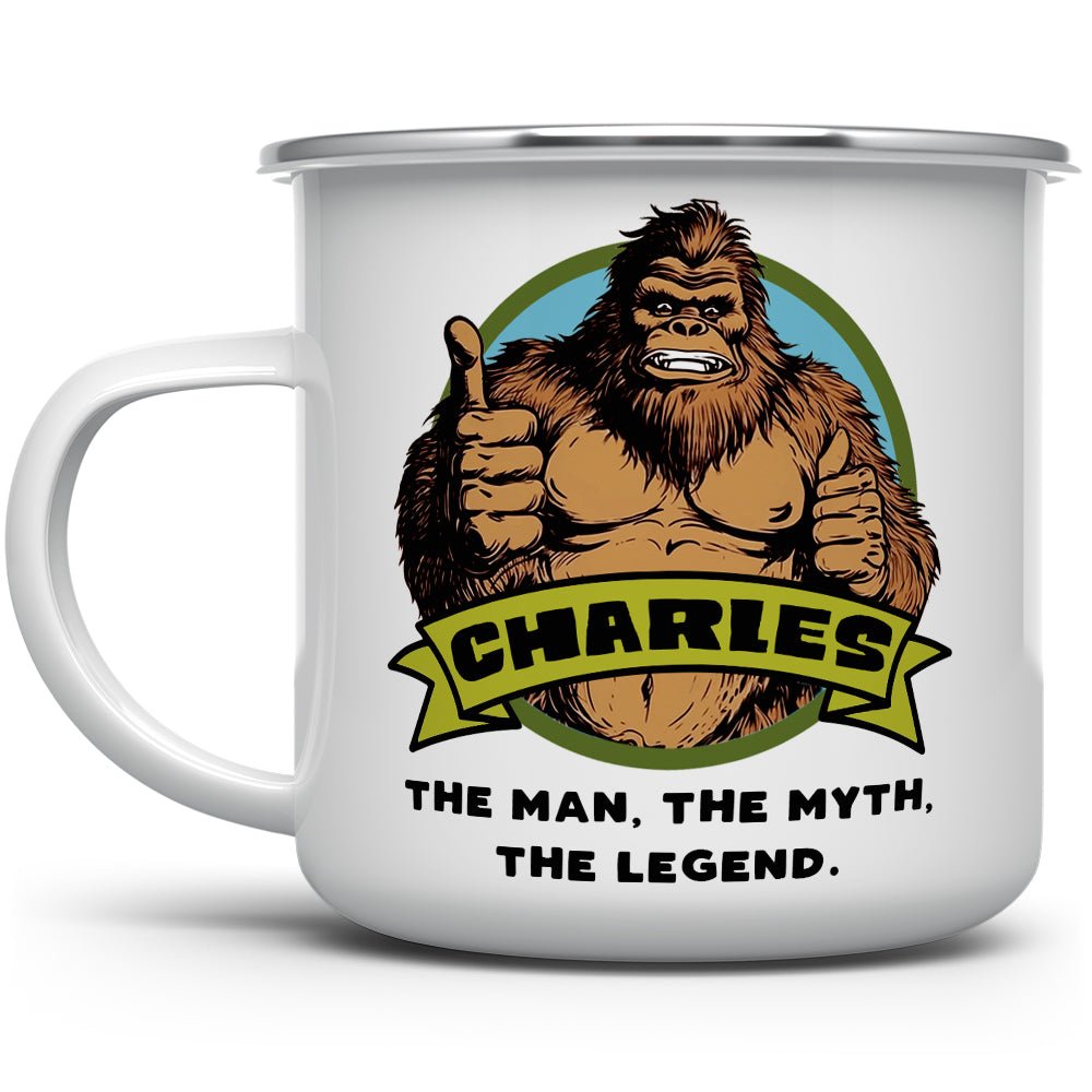 Personalized Name Bigfoot Camp Mug - Loftipop