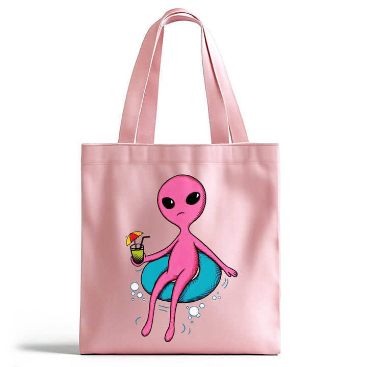 Poolside Alien Tote Bag - Loftipop