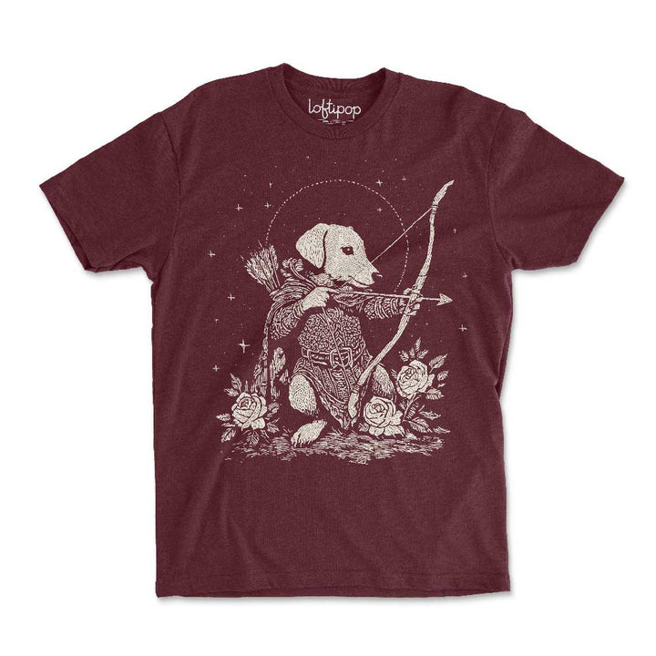 Renaissance Dog Crewneck Tshirt - Loftipop