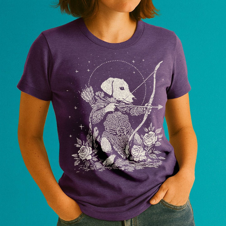 Renaissance Dog Crewneck Tshirt - Loftipop
