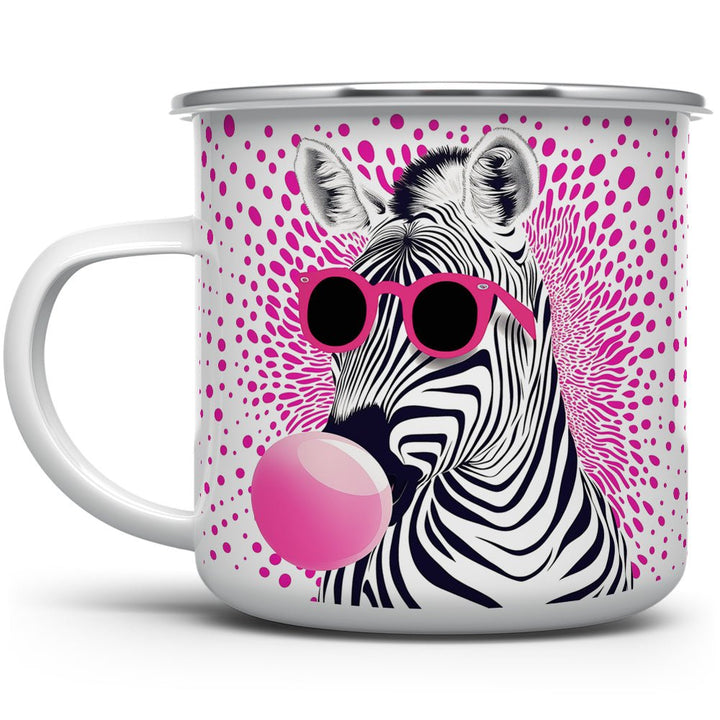 Retro Zebra Camp Mug - Loftipop